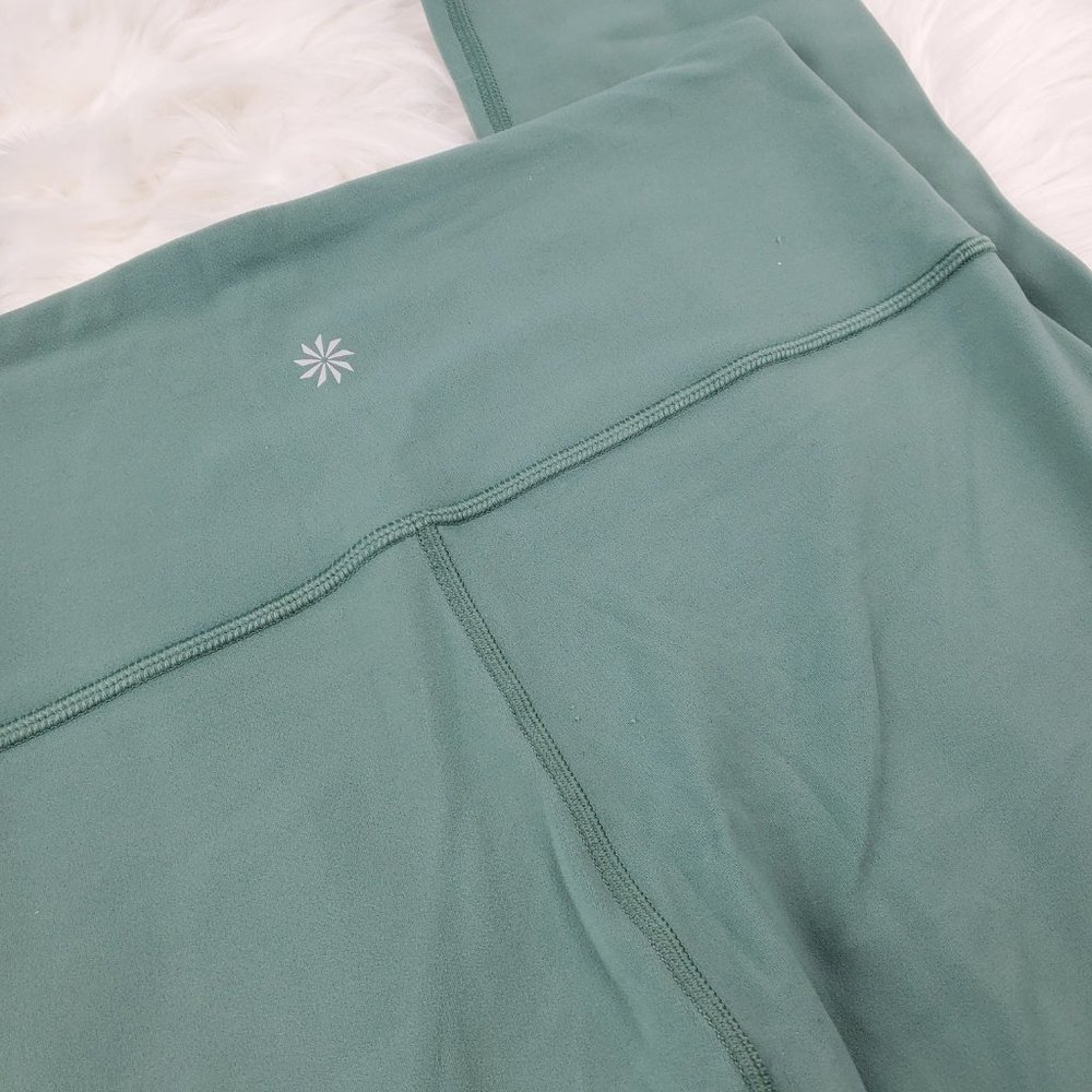 NWT Athleta Green Elation 7/8 Leggings - Picture 5 of 8
